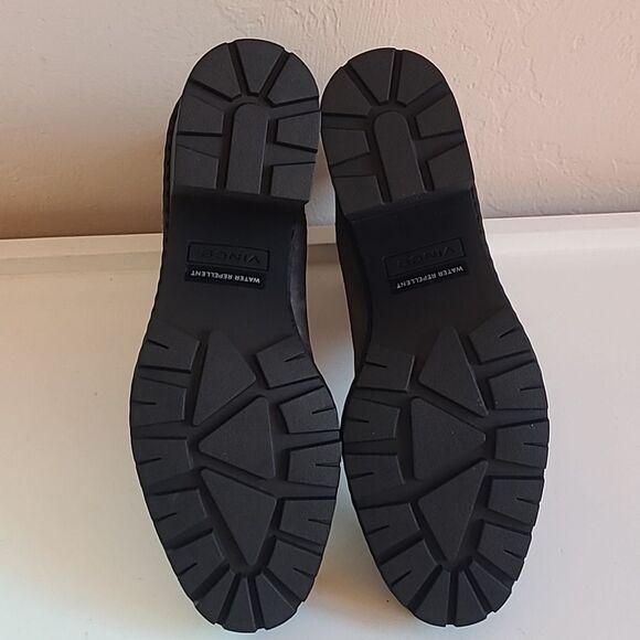 Vince Henderson Weatherproof Suede Chelsea Chunky Ankle Boot Gray Size 10 EU 40 - Picture 8 of 13